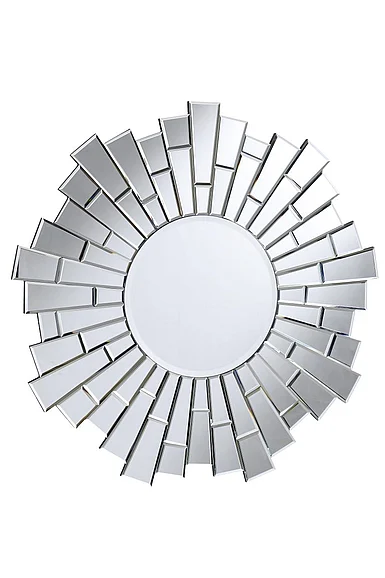 Elegant Modern 32 In. Contemporary Mirror in Clear MR-3031