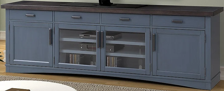 Parker House Americana Modern 92 in.TV Console in Denim AME#92-DEN