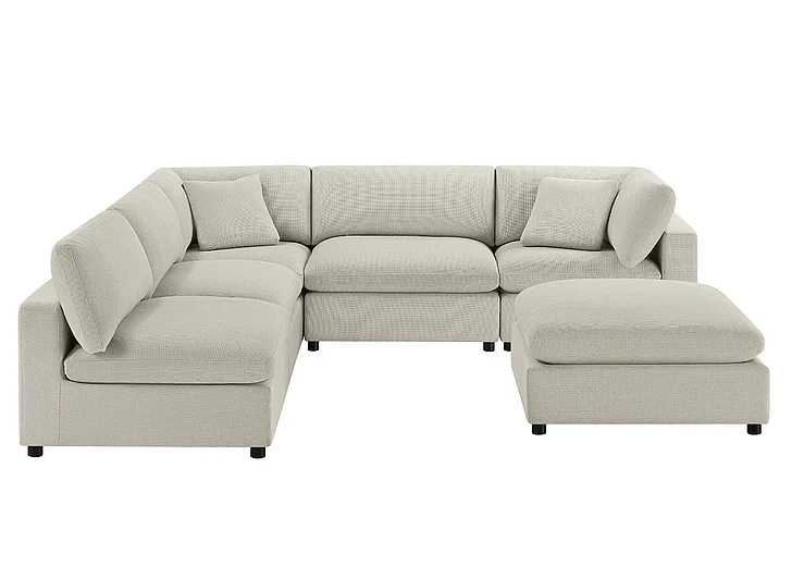 Comfort Pointe Casella Modular 6-Piece Nest Sectional 92001-08-6PC NEST
