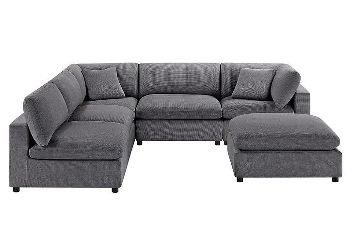 Comfort Pointe Casella Modular 6-Piece Nest Sectional 92001-26-6PC NEST