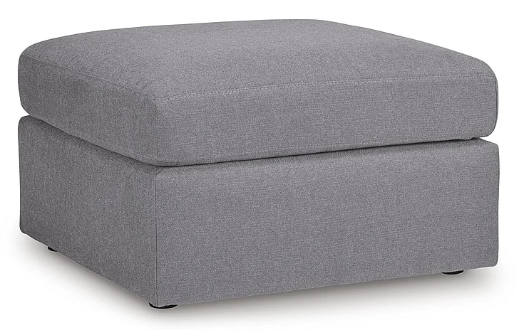 Modmax Oversized Accent Ottoman in Granite 9210408 FedEx/UPS