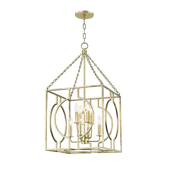 Hudson Valley Lighting Octavio Lantern in Gold Leaf 9218-GL