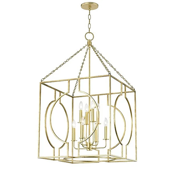 Hudson Valley Lighting Octavio Lantern in Gold Leaf 9224-GL