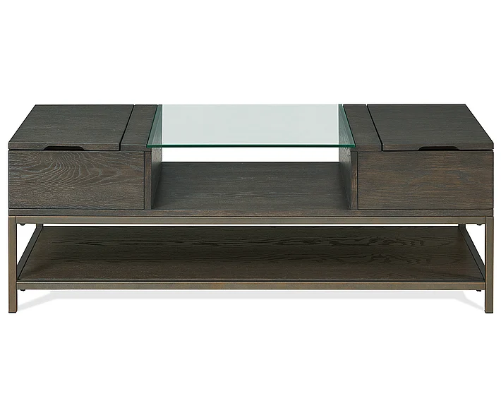 Riverside Furniture Hyde Rectangular Coffee Table in Black 92802