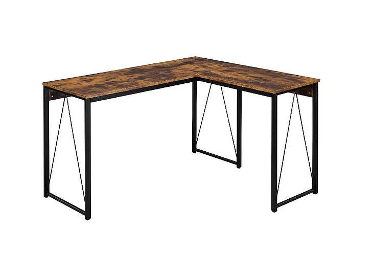 ACME Zetri Writing Desk in Weathered Oak & Black Finish 92805