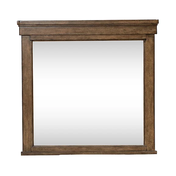 Liberty Furniture Carolina Park Mirror in Amber Brown 930-BR51