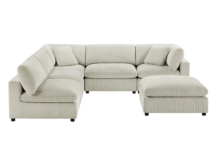 Comfort Pointe Casella Modular 6-Piece Nest Sectional 93005-08-6PC NEST