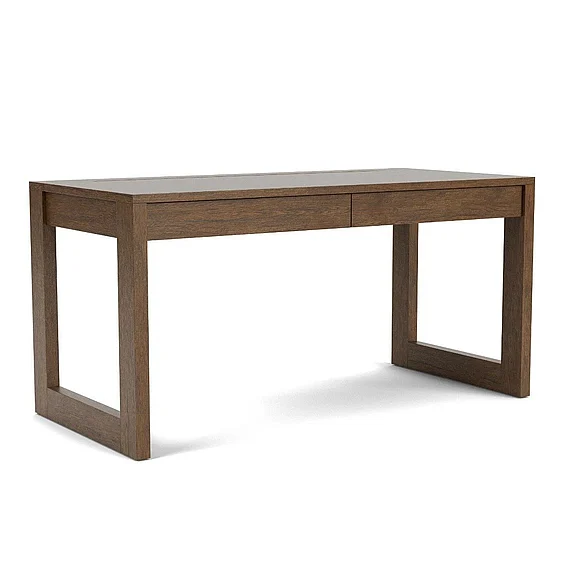 Riverside Westwood Writing Desk in Whiskey Oak 93031