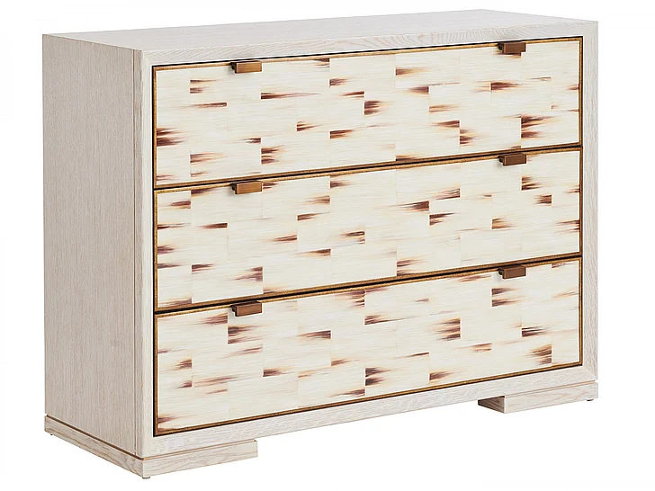 Barclay Butera Carmel Dry Creek Hall Chest in Winter White 931-973