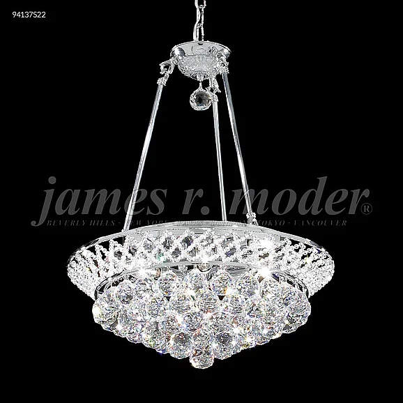 James R. Moder Jacqueline Collection Crystal Chandelier in Gold 94137G22