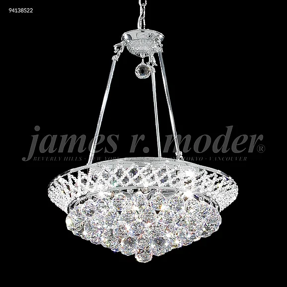 James R. Moder Jacqueline Collection Crystal Chandelier in Gold 94138G22