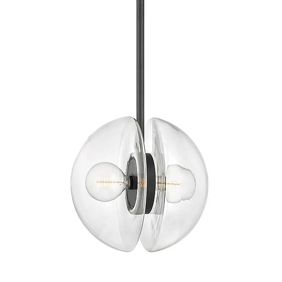 Hudson Valley Lighting Kert Pendant in Black Brass 9417-BBR