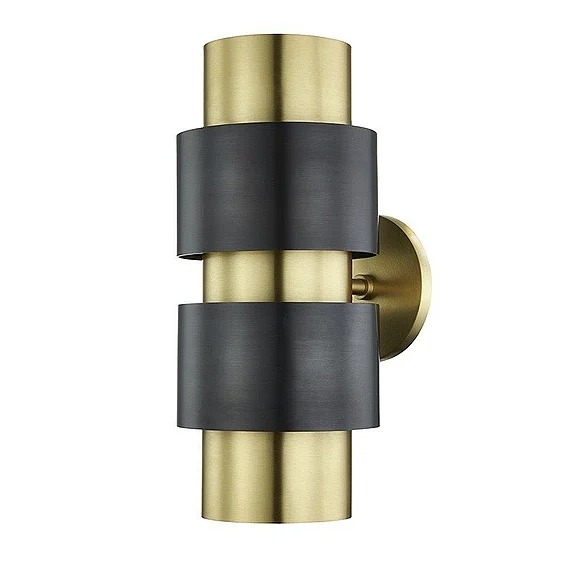Hudson Valley Lighting Cyrus Wall Sconce in Aged Brass/Old Bronze 9420-AOB