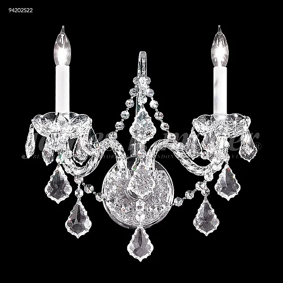 James R. Moder Vienna Collection Wall Sconce / Vanity in Silver 94202S22