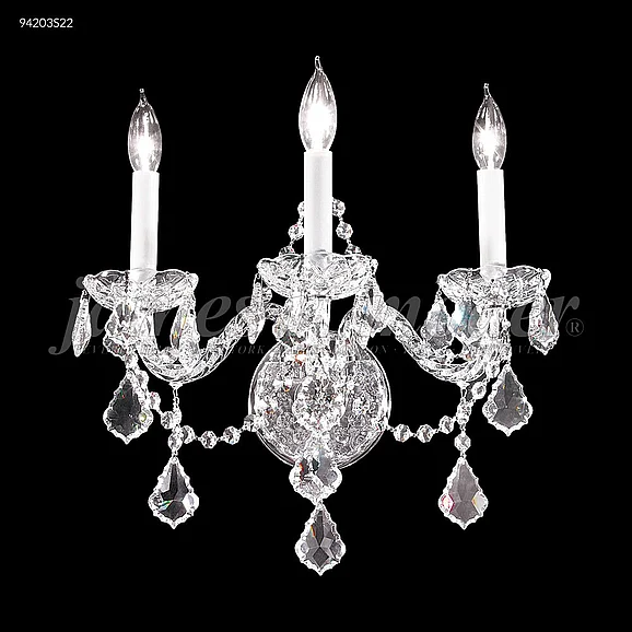 James R. Moder Vienna Collection Wall Sconce / Vanity in Silver 94203S22