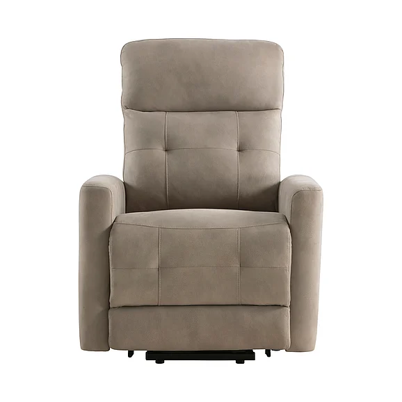 Homelegance Wichita Power Lift Chair with Massage and Heat in Brown 9425BR-1LT