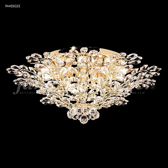 James R. Moder Florale Collection Hall and Master Closets in Silver 94455S22