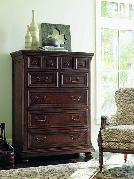 Lexington Coventry Hills Ellington Drawer Chest in Autumn Brown 945-307 CLOSEOUT
