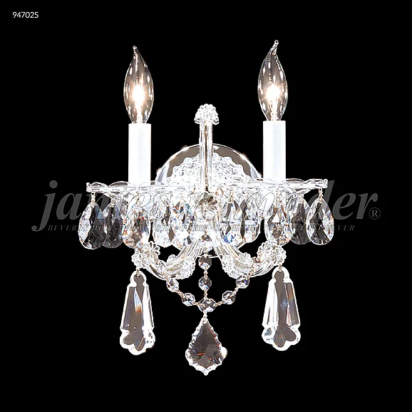 James R. Moder Maria Theresa Royal Collection Wall Sconce / Vanity in Silver 94702S00
