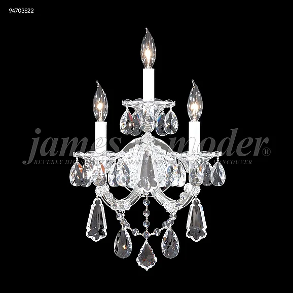 James R. Moder Maria Theresa Royal Collection Wall Sconce / Vanity in Gold Lustre 94703GL22