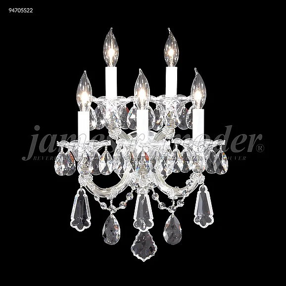 James R. Moder Maria Theresa Royal Collection Wall Sconce / Vanity in Gold Lustre 94705GL22