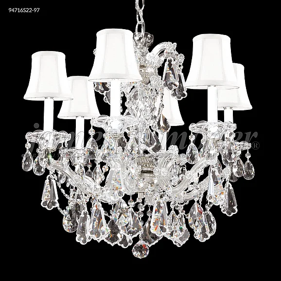 James R. Moder Maria Theresa Royal Collection Crystal Chandelier in Gold Lustre 94716GL22-97