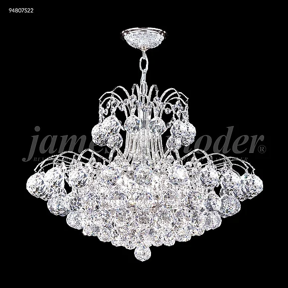 James R. Moder Jacqueline Collection Crystal Chandelier in Gold 94807G22