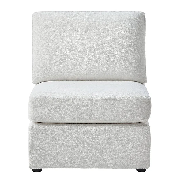 Comfort Pointe Chandler Armless Chair - Ivory 95004-05-AC