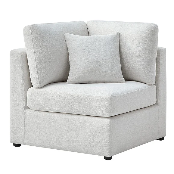 Comfort Pointe Chandler Corner Wedge Chair - Ivory 95004-05-CW