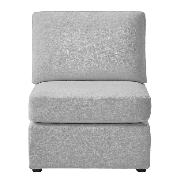 Comfort Pointe Chandler Armless Chair - Gray 95004-35-AC