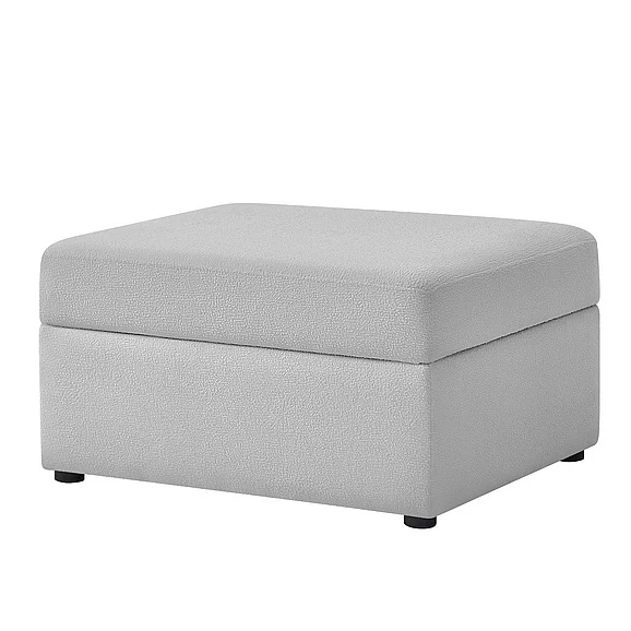 Comfort Pointe Chandler Storage Ottoman - Gray 95004-35-SOT