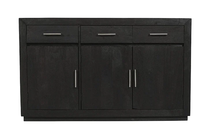 Moti Furniture Fernious 3-Drawer 3-Door Sideboard in Natural 95109002