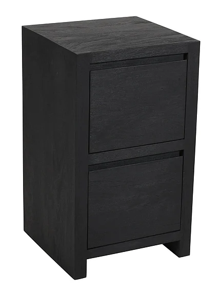 Moti Furniture Argyle File Cabinet in Graphite Black 95207004