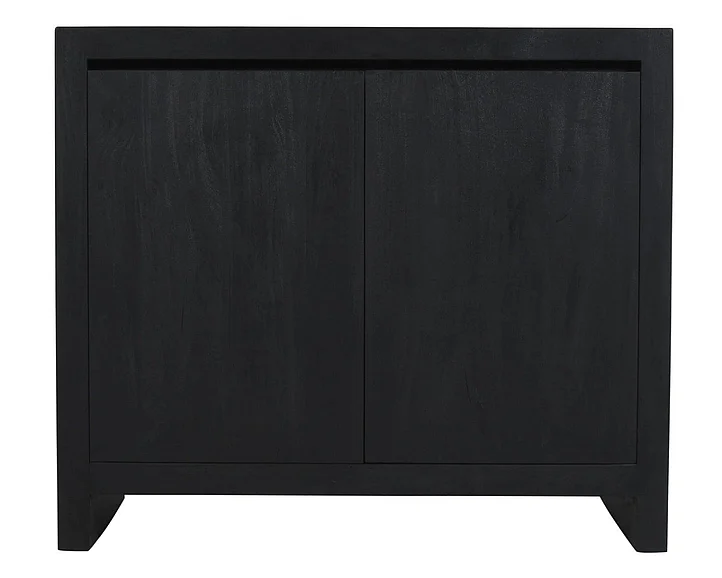 Moti Furniture Argyle 2-Door Sideboard in Graphite Black 95209004