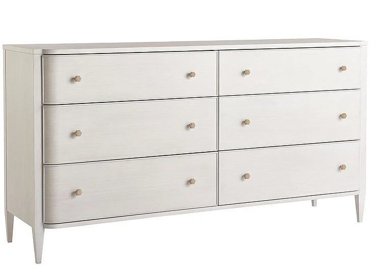 Universal Furniture Love Joy Bliss Chelsea Dresser in Alabaster