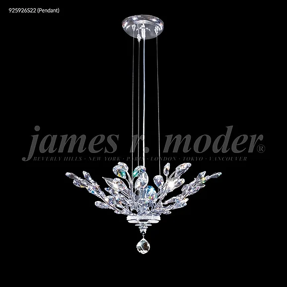 James R. Moder Florale Collection Hall and Master Closets in Silver 95926S22