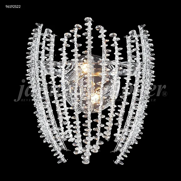 James R. Moder Continental Fashion Collection Wall Sconce / Vanity in Silver 96192S22