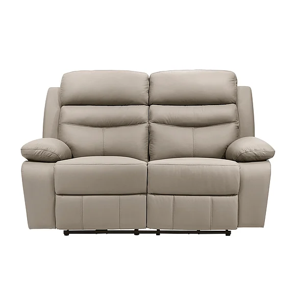 Homelegance Hancock Power Double Reclining Loveseat in Latte 9628LTE-2PW