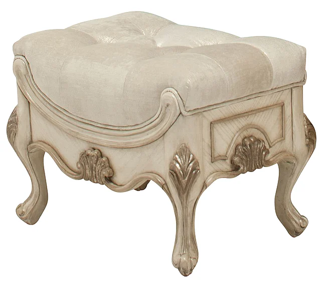 Aico Platine de Royale Vanity Bench in Champagne 09804-201