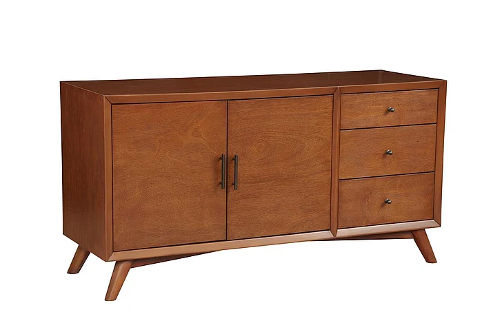 Alpine Furniture Flynn Sideboard in Acorn 966-64