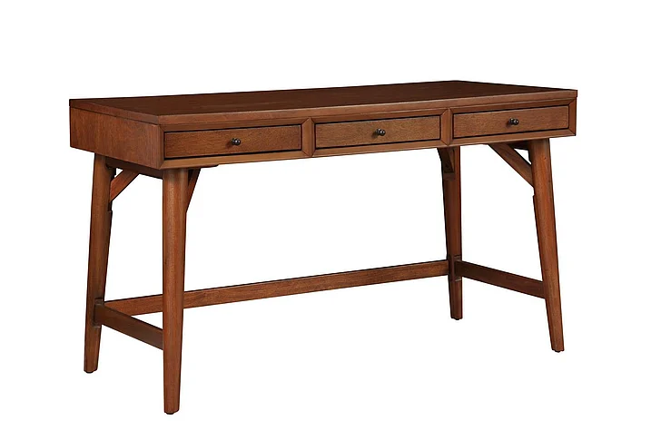 Alpine Furniture Flynn Large Desk in Acorn 966-66