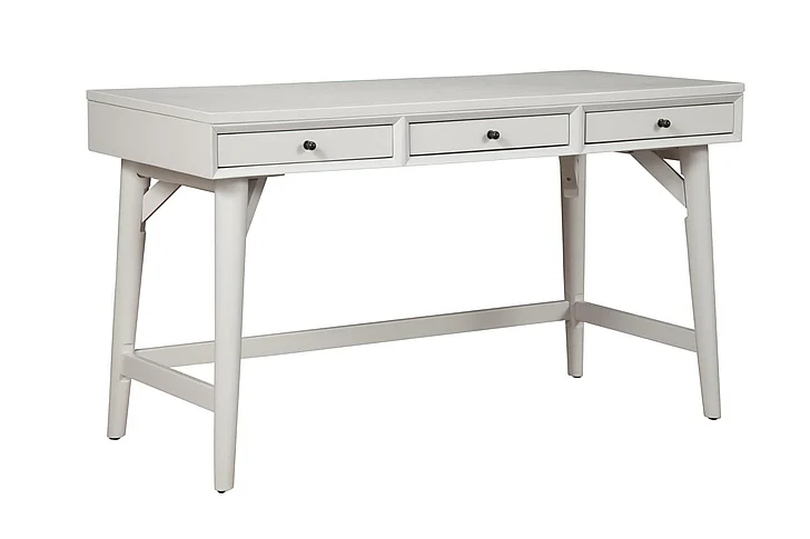 Alpine Furniture Flynn Large Desk in White 966-W-66