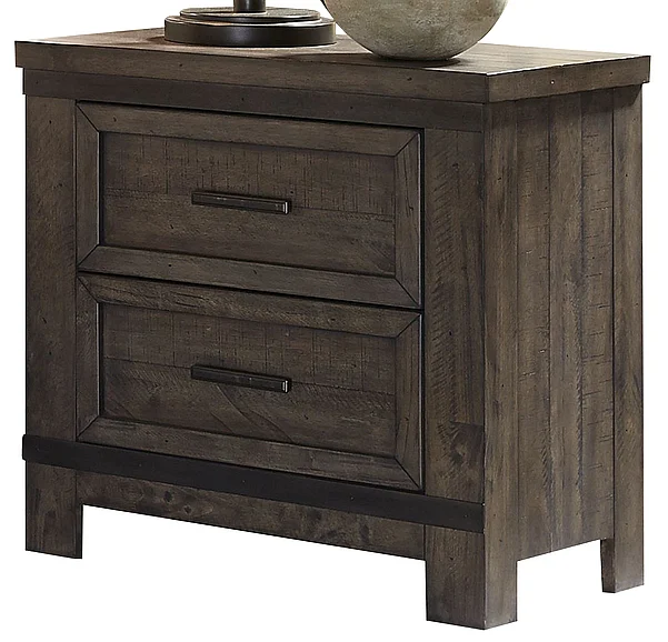 Liberty Thornwood Hills Nightstand in Rock Beaten Gray 759-BR61