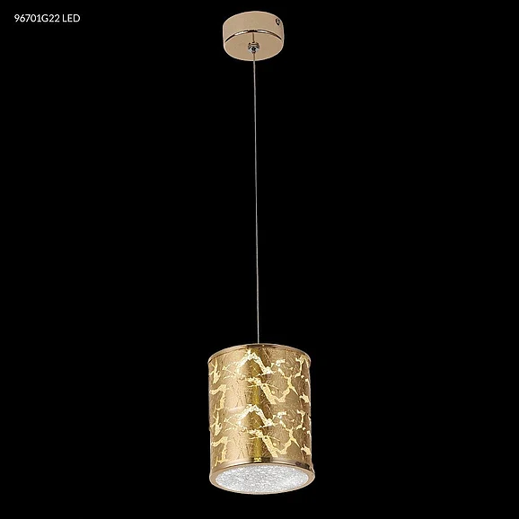 James R. Moder Gold Leaf Collection Chandelier in Gold 96701G22LED