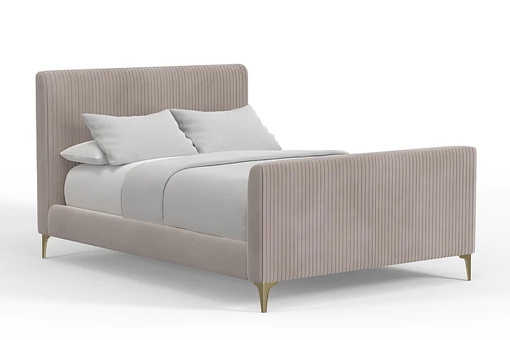 Alpine Furniture Zaldy Full Platform Bed 9679F