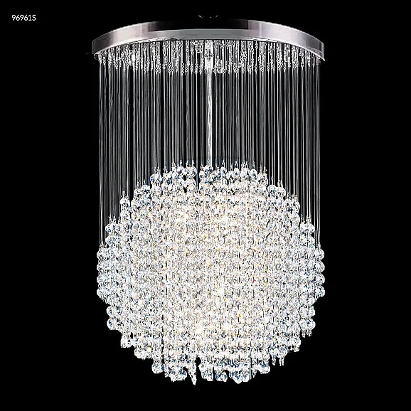 James R. Moder Galaxy Collection Crystal Chandelier in Silver 96961S22