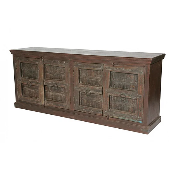 Meva Furniture Timeless 4 Door Sideboard in Wood