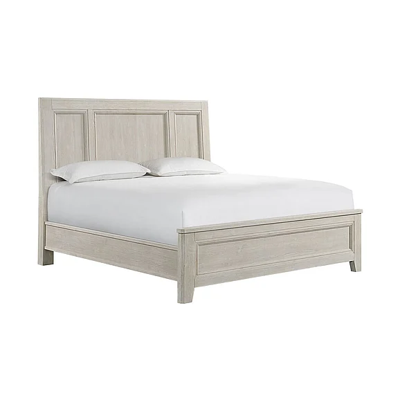 Intercon Furniture Carlson King Panel Bed in Washed Linen