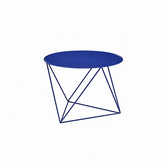 ACME Epidia Accent Table in Blue 97840