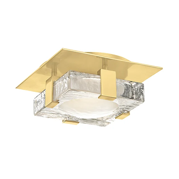 Hudson Valley Lighting Bourne Semi-Flush 9808-AGB